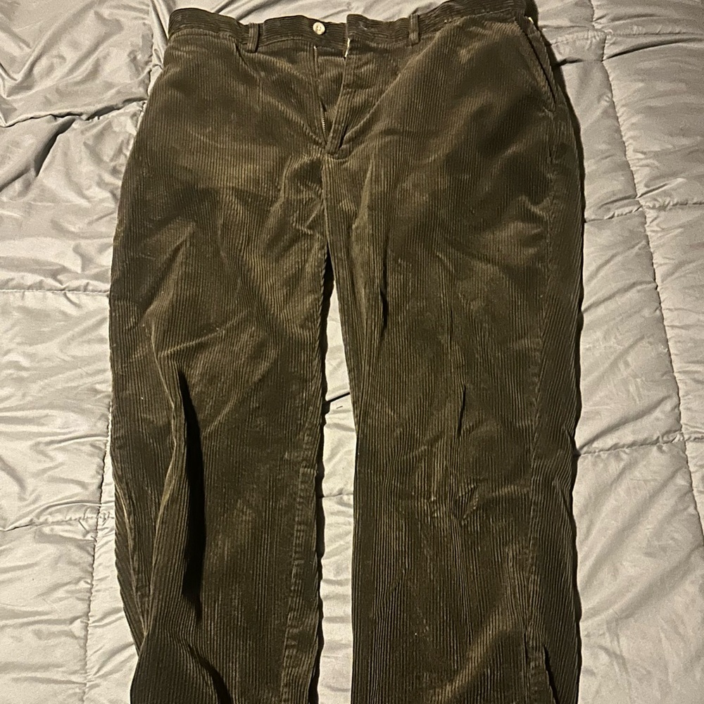 Men's Polo Ralph LaurenCorduroy Pants - Olive Green
